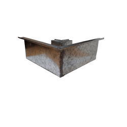 Escuadra rectangular galvanizada N°30 7x15x10 cm