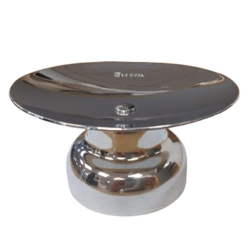 Jabonera apoyar cromo 1420 - La Oval