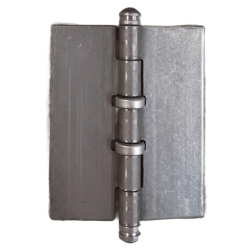 Bisagra munición sin agujero 124x100x3mm 2 rodamientos