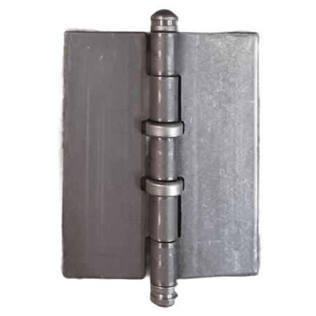 Bisagra munición sin agujero 124x100x3mm 2 rodamientos