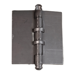 Bisagra munición sin agujero 100x100x3mm 2 rodamientos