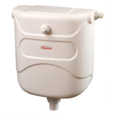 Deposito para colgar pvc a botón media altura 11 litros