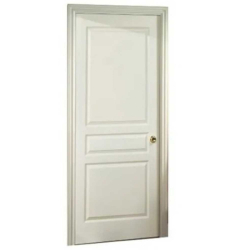 Puerta placa Masonite Avalon - Marco madera pino 70x15 (Izquierda)