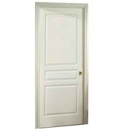 Puerta placa Masonite Avalon - Marco madera pino 70x15 (Izquierda)