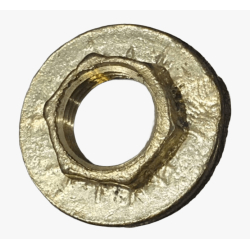 Tuerca de bronce 1/2" para entrerrosca flotante