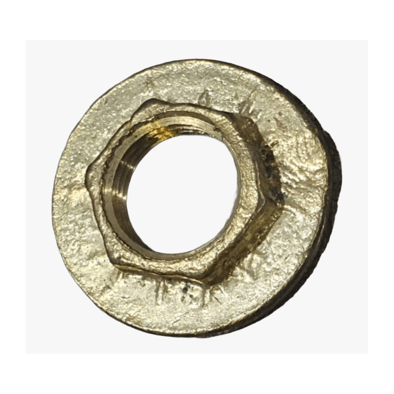 Tuerca de bronce 1/2" para entrerrosca flotante