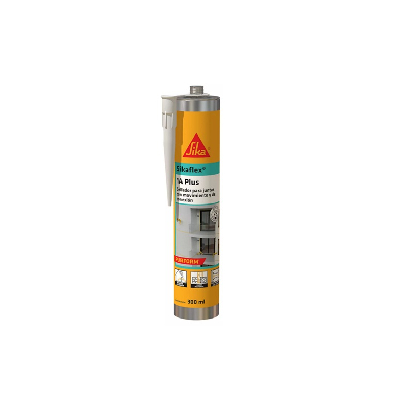 Sika-Flex 1A Plus gris sellador de juntas 300ml
