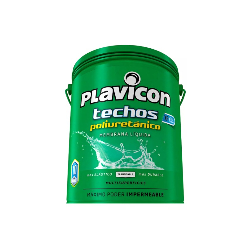 Plavicon-techo membrana líquida poliuretánico blanca 12kg