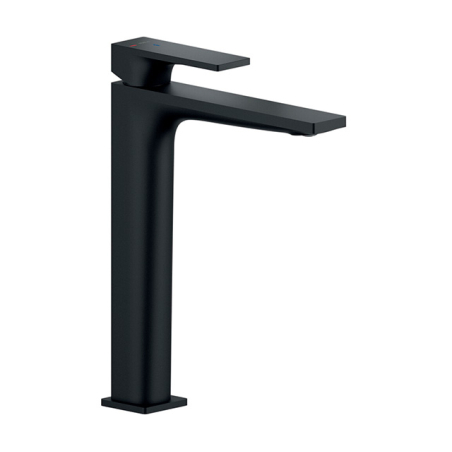 Grifería Nobili Seven monocomando lavatorio alto - Negro