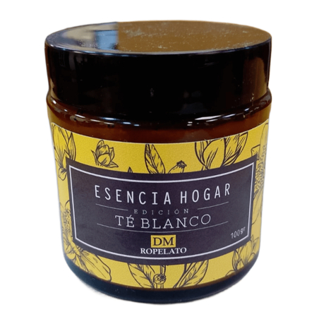 Vela Black premium Té blanco 100gr