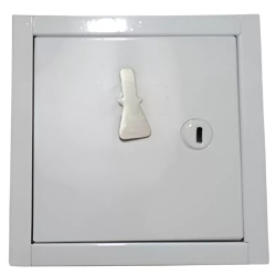 Puerta para llave agua 20x20 - Epoxi Standard Blanca