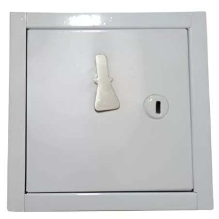 Puerta para llave agua 20x20 - Epoxi Standard Blanca