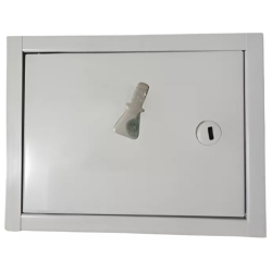 Puerta para llave agua 20x25 - Epoxi Standard Blanca