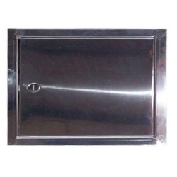 Puerta para llave agua 15x20 - Acero mate Standard