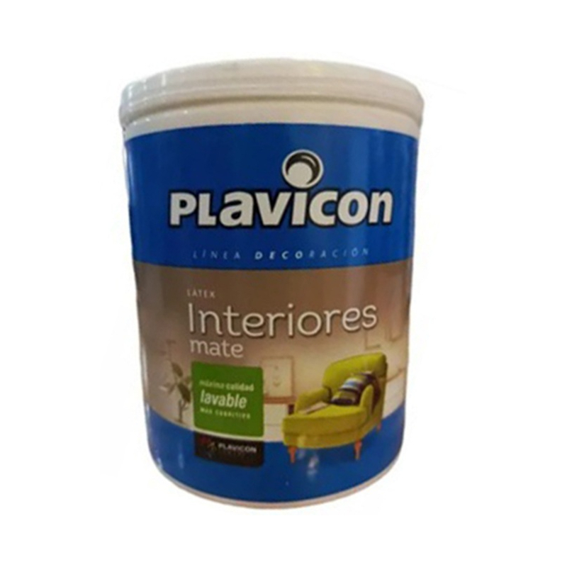 Plavicon látex interior blanco x 1 litro
