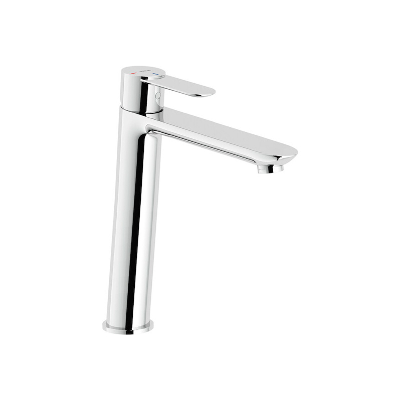 Grifería Nobili Sand monocomando lavatorio alto - Cromo