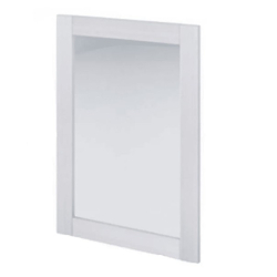 Espejo Schneider marco 80x70cm blanco Text