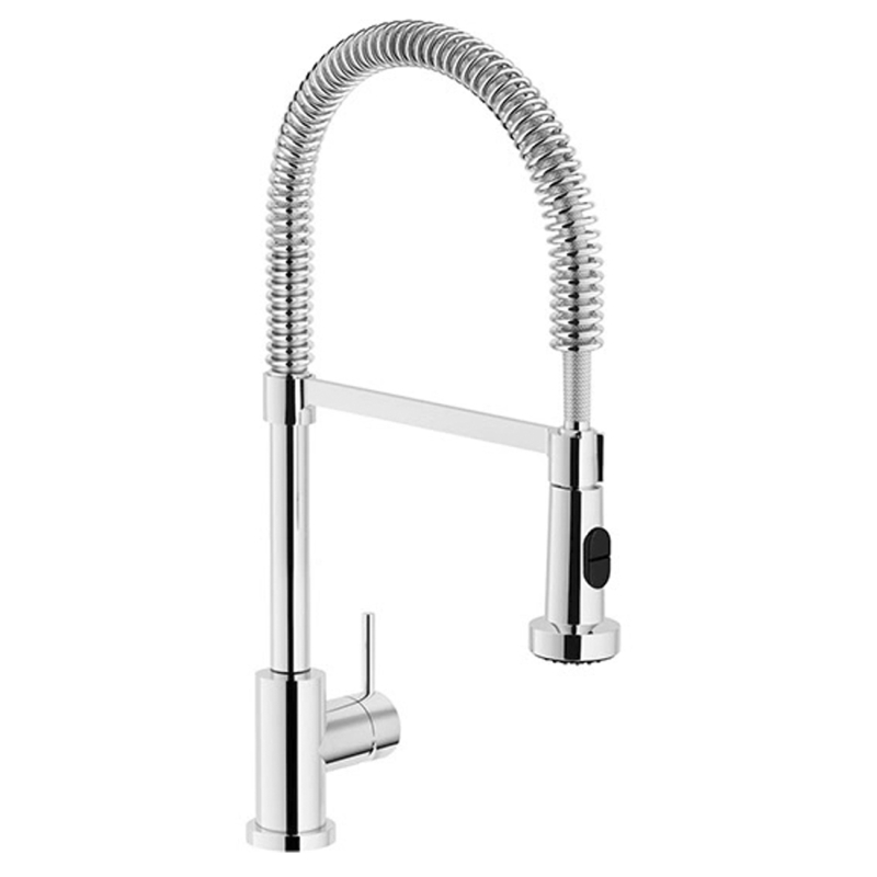 Grifería Nobili Live monocomando cocina mesada - Cromo