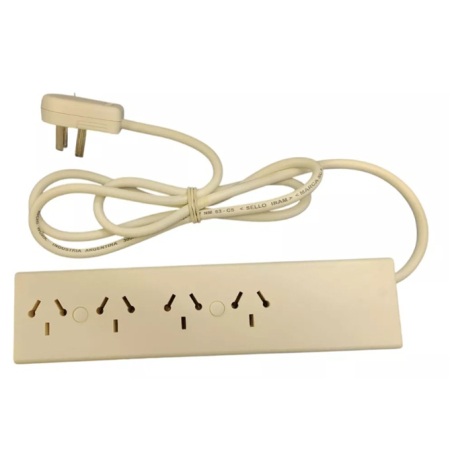 Zapatilla multinorma - 4 tomas Cable: 5.0 m prolongador multinorma
