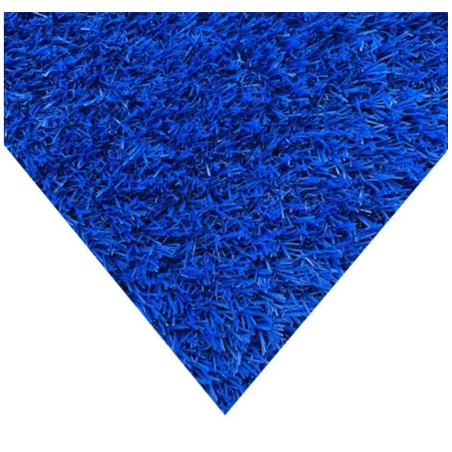 Cesped sintético azul 13 mm x m2  (0.5 x 2 ml)