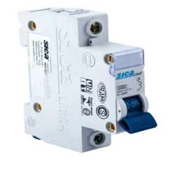 Interruptor termo magnético unipolar DIN 1x10 Amp