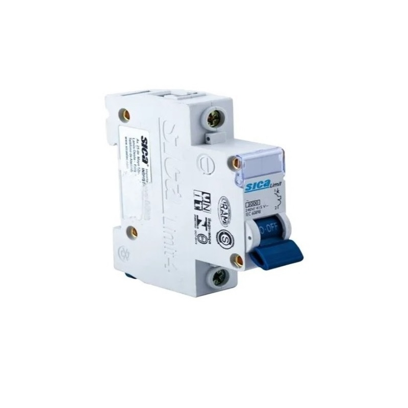 Interruptor termo magnético unipolar DIN 1x10 Amp