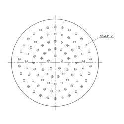 Grifería Nobili Sand Monocomando Ducha Embutida con pico lavapies - Cromo