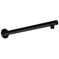 Grifería Nobili ABC monocomando ducha embutida con pico lavapies - Negro