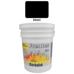 Sorbalok látex frente ebano negro x 10 lts