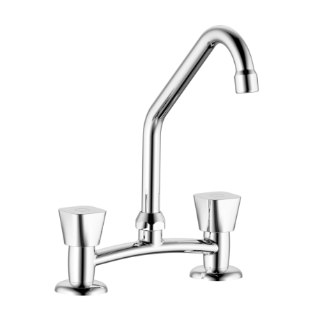 Grifería Vasser Alizé cocina mesada (Bronce)