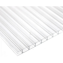 Policarbonato alveolar cristal x 8mm 2.10 x 1.40m