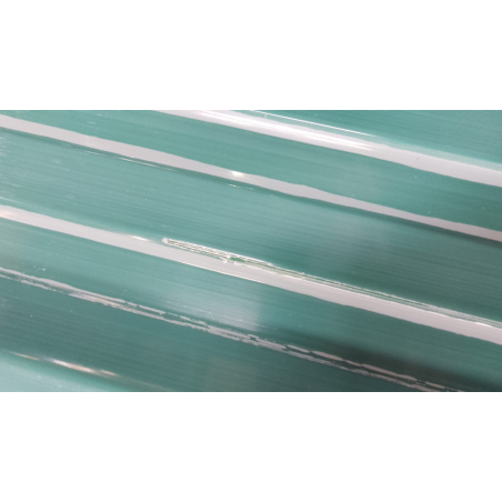 Chapa trapezoidal 101 prepintada verde Nº25 x 5.00m - Calidad comercial