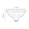 lampara luz calida led ar-111 15w gu10 3000 k