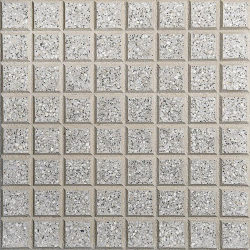 Baldoson Burnish adoquín recto gris claro - 40x40x1.7 - Unidad