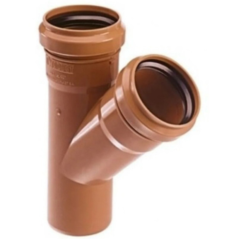 Ramal desague simple 45° MH 160x110