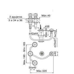 FV GRIF. ARIZONA BIDET 295/B1P