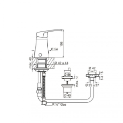 FV GRIF. ARIZONA MONOC. BIDET 189/B1
