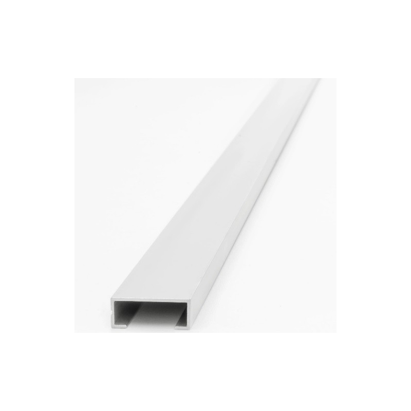 GUARDACANTO ALUMINIO LISTELLO MATE 20MM X 10MM X 2,45M