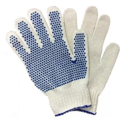 GUANTES TEJIDO MOTEADO PUNTOS -PAR-