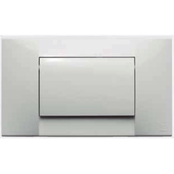 TAPA Y TECLA UNIVERSAL DEPOSITO EMBUTIDOS PVC BLANCA IDEAL