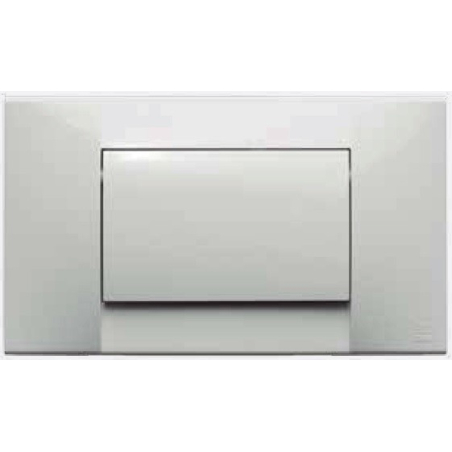 TAPA Y TECLA UNIVERSAL DEPOSITO EMBUTIDOS PVC BLANCA IDEAL