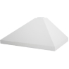 CAMPANA COCINA PIRAMIDAL 4 CARAS BLANCA 60X46 SIN ACC