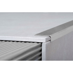 GUARDACANTO ACERO INOXIDABLE. ESM ANGULO 19.5MM X 19.5MM X2.50M 