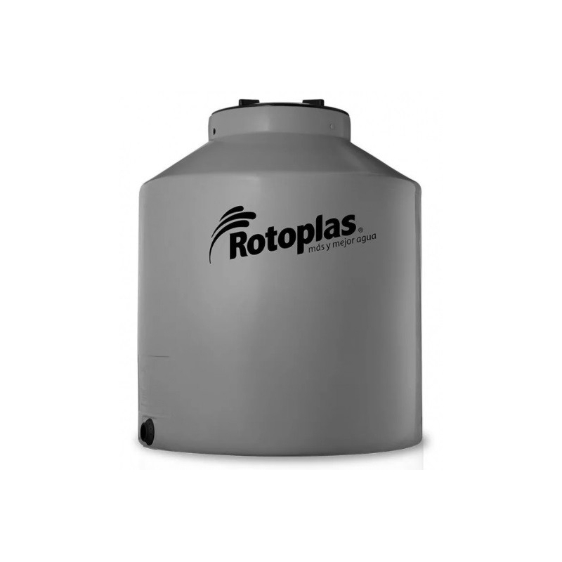 TANQUE POLIET.TRICAPA  1100 L GRIS-ROTOPLAS