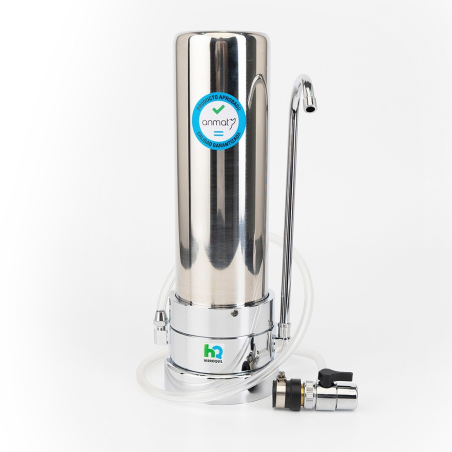 FILTRO FRASH SOBRE MESADA CON CARTUCHO CARBÓN ACT - HIDROQUIL