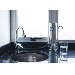 FILTRO FRASH SOBRE MESADA CON CARTUCHO CARBÓN ACT - HIDROQUIL