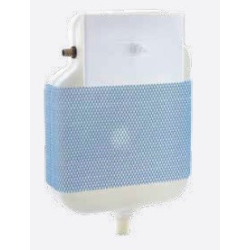 Depósito normal entrada izquierda con pulsador plástico Ideal