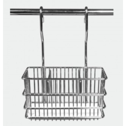 Accesorio cubiertero barral para cocina cromado