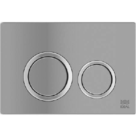 Tapa tecla Ideal para deposito dual empotrar ritmo suma 2 mate