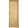 Puerta Placa pino marco chapa 18 - 80x15 Valentinuz - (Derecha) Standard
